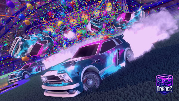 A Rocket League car design from Cabbagdog