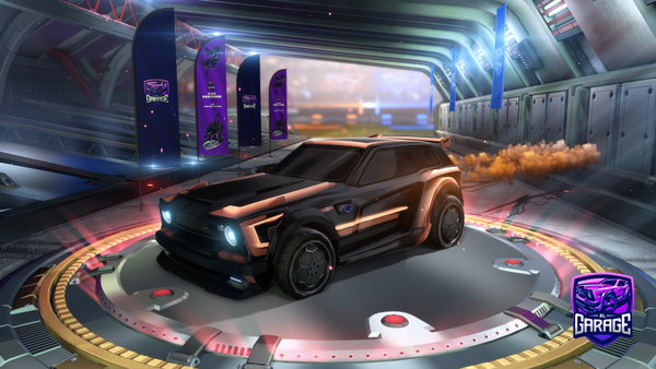 A Rocket League car design from zN4RC0