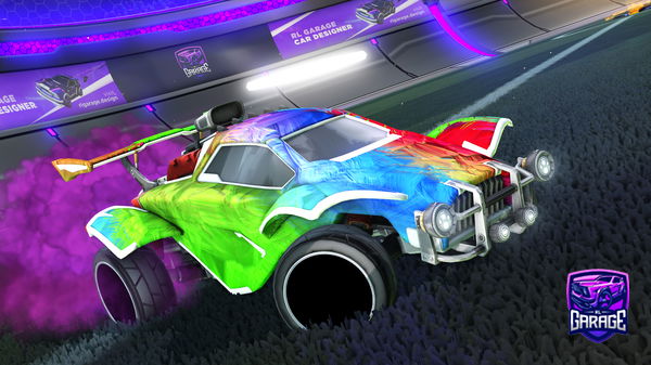 A Rocket League car design from osceanrl