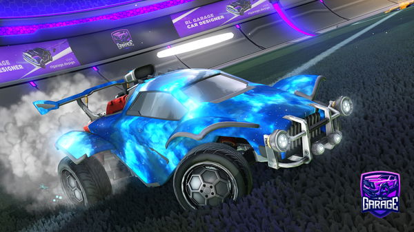 A Rocket League car design from 09_SemvdL