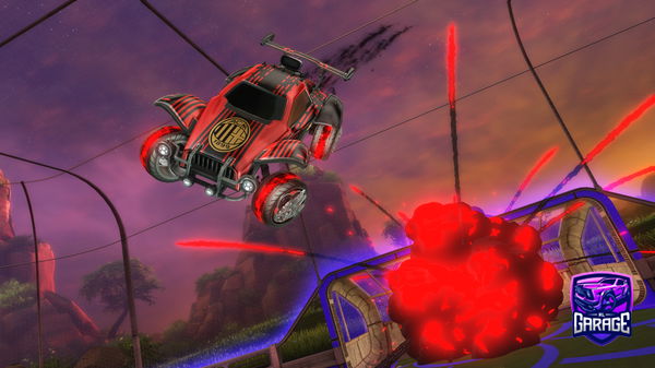 A Rocket League car design from Freekandel