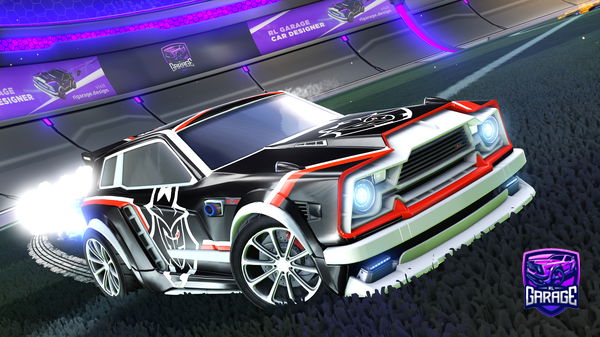 A Rocket League car design from thiagooo11