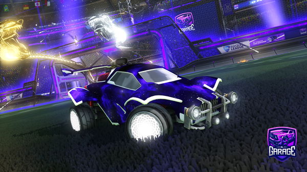 A Rocket League car design from Ghost69JW
