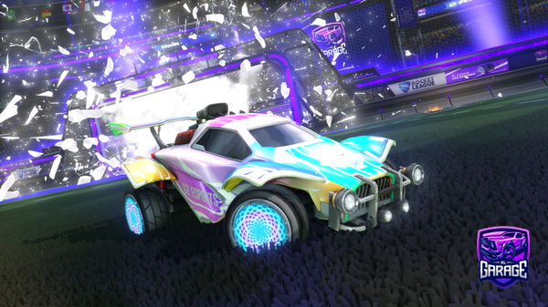 A Rocket League car design from BigPoppaRaf