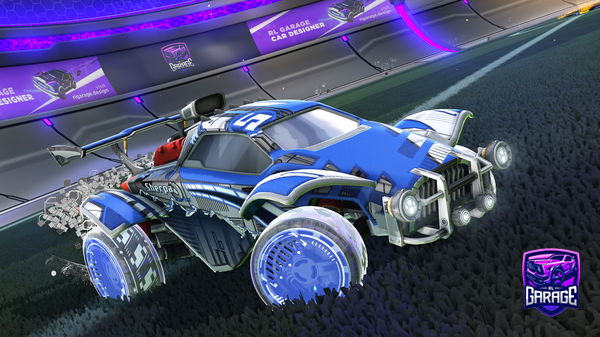 A Rocket League car design from TheCurtisTC