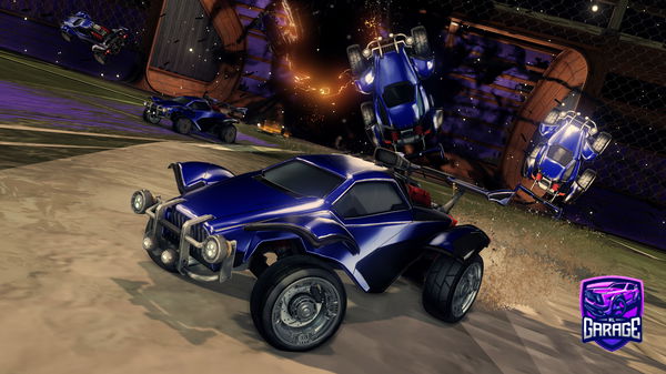 A Rocket League car design from VinniBlinni