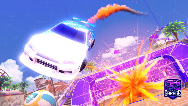 A Rocket League car design from Zayrox35