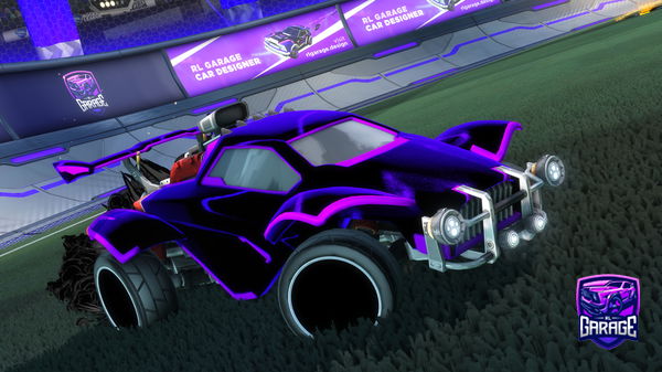 A Rocket League car design from freddospegetto