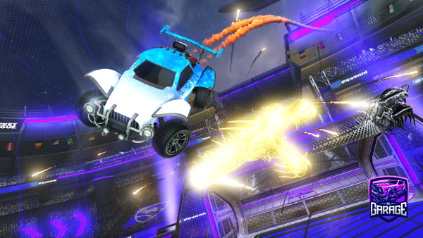 A Rocket League car design from Cryorix