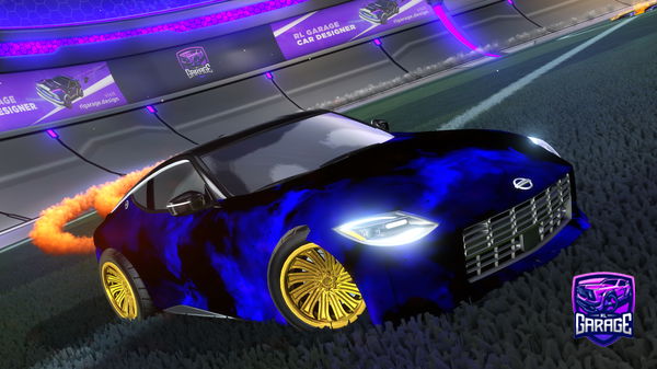 A Rocket League car design from Melxrl_