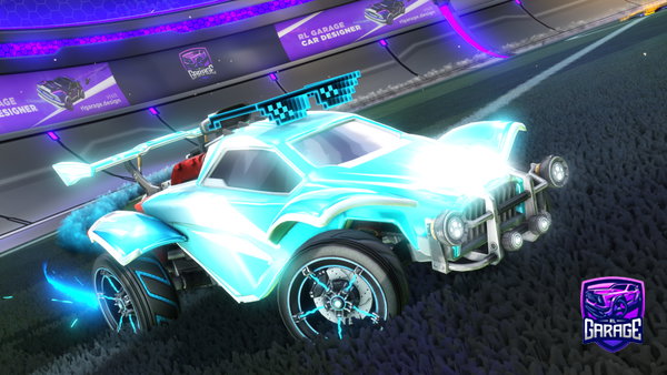 A Rocket League car design from IAmWwwwwww