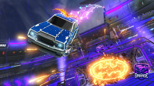 A Rocket League car design from amini30