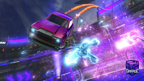 A Rocket League car design from spicy16236