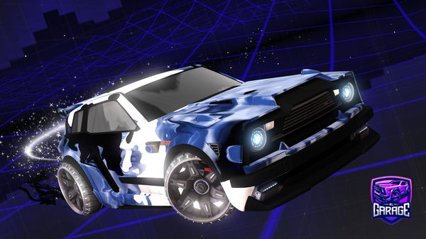 A Rocket League car design from dtctv