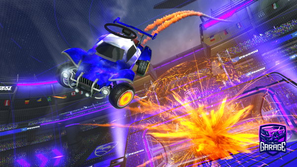 A Rocket League car design from isaac0311