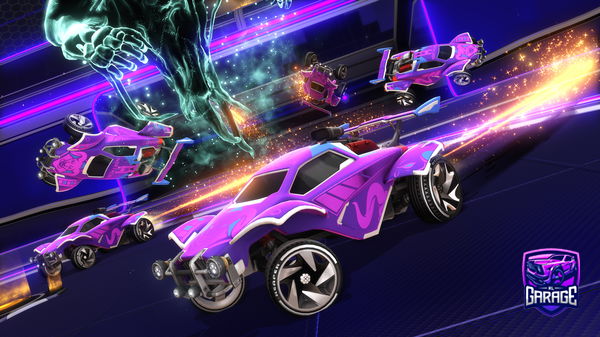 A Rocket League car design from zLowkeYz