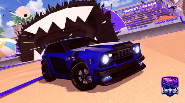 A Rocket League car design from SkPolar