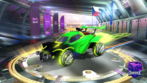 A Rocket League car design from Oliver470847