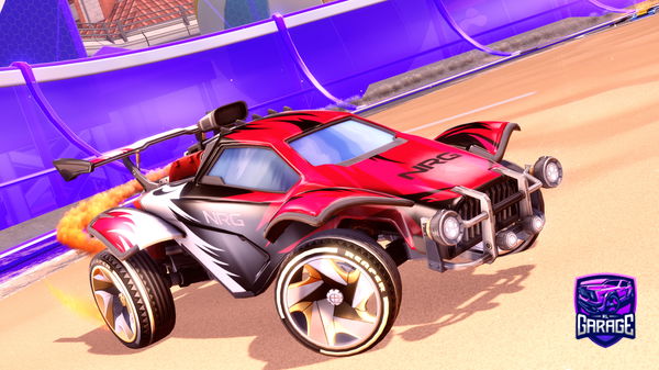 A Rocket League car design from Nunc