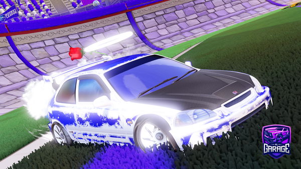 A Rocket League car design from sxquidz