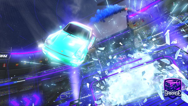 A Rocket League car design from tumtom