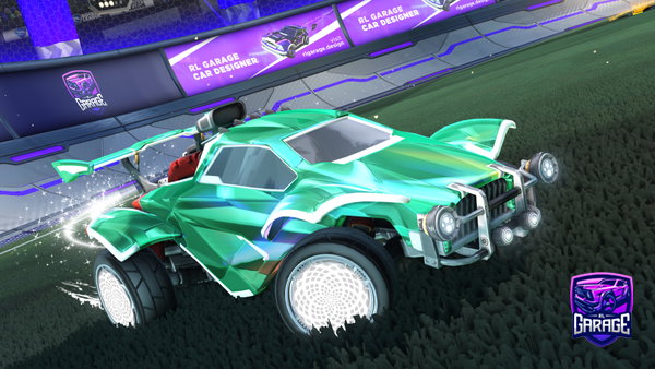 A Rocket League car design from Dexinot