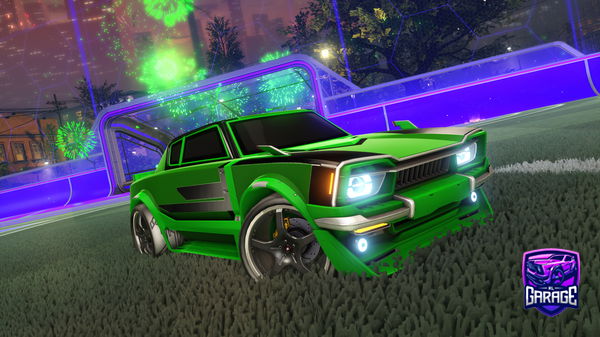 A Rocket League car design from Geo_Hell86