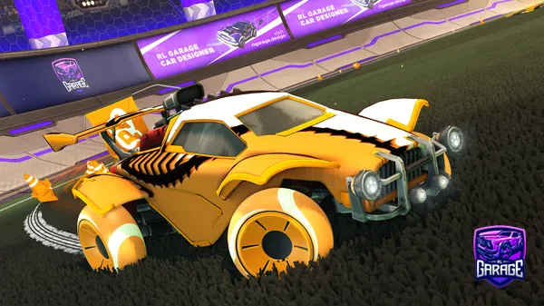A Rocket League car design from Misha76_