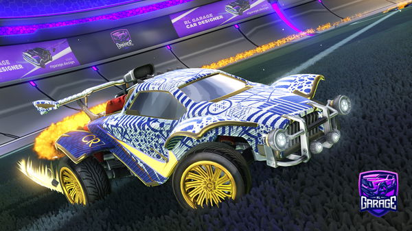 A Rocket League car design from karamfast