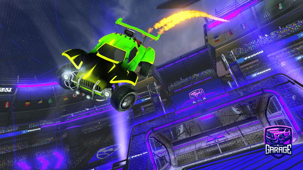 A Rocket League car design from TR_25xa