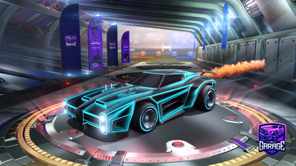 A Rocket League car design from OmTheBombMK1