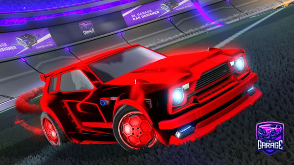 A Rocket League car design from moving_cupcake