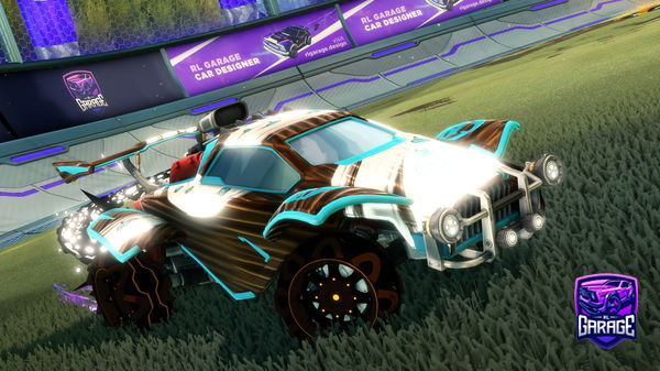 A Rocket League car design from qwizzywizzy