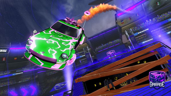 A Rocket League car design from Babyscklid