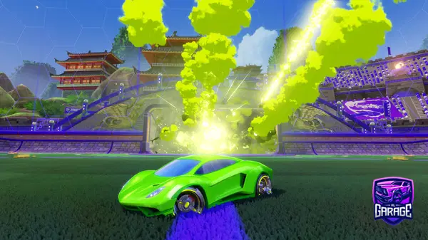 A Rocket League car design from MrGoldWizard