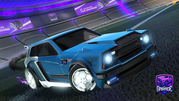 A Rocket League car design from Mrgnlz