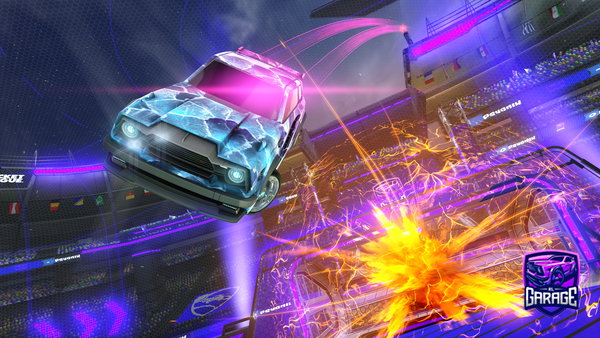 A Rocket League car design from Frxstylmaoo
