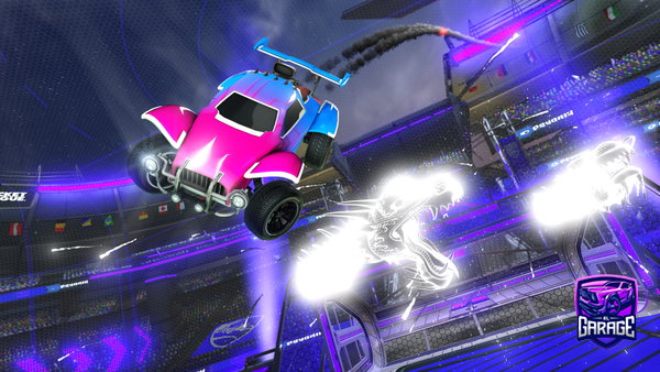 A Rocket League car design from EL14s10