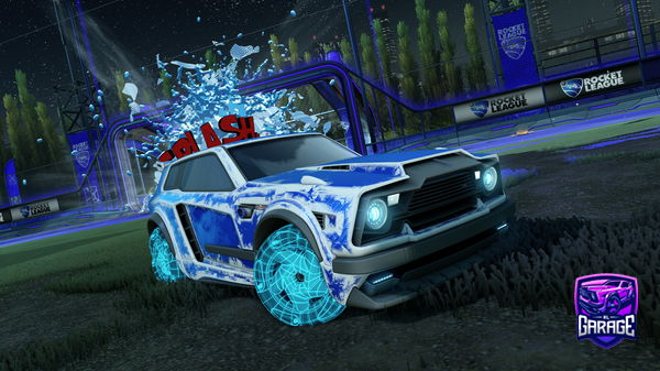 A Rocket League car design from isladavison08