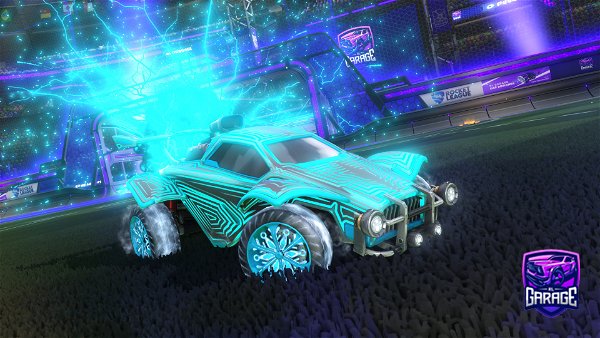A Rocket League car design from Nindza