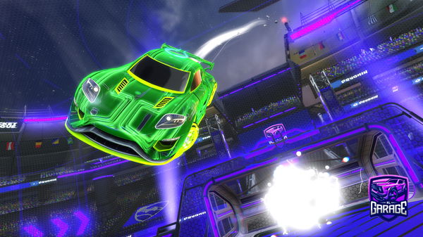 A Rocket League car design from Noobybony