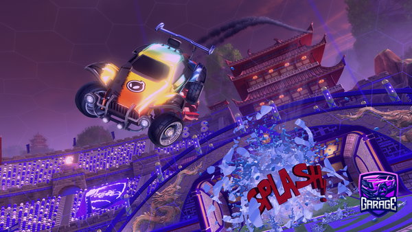 A Rocket League car design from Amazingalfie