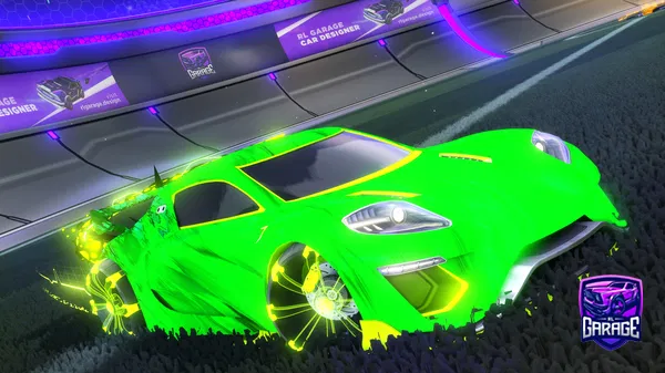 A Rocket League car design from HyperMax-Games