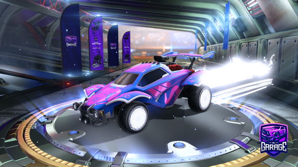 A Rocket League car design from tpf_kewin
