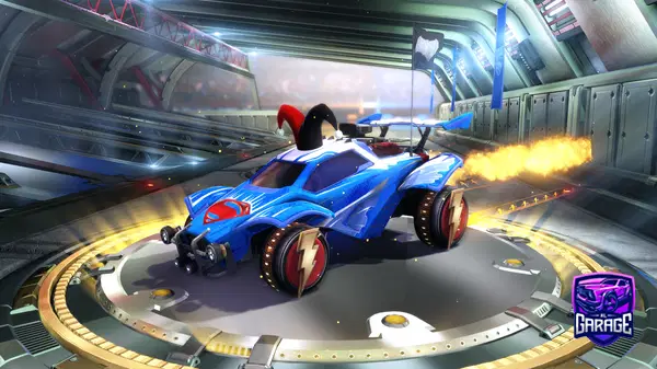 A Rocket League car design from Binaryman4231