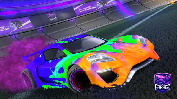 A Rocket League car design from Sotumney