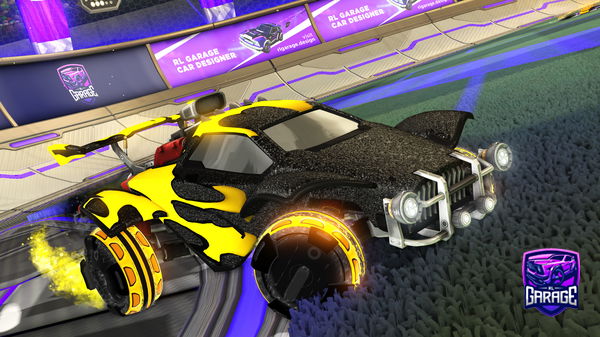 A Rocket League car design from SiciliaN