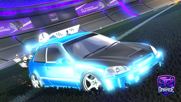 A Rocket League car design from DeanxMarley1