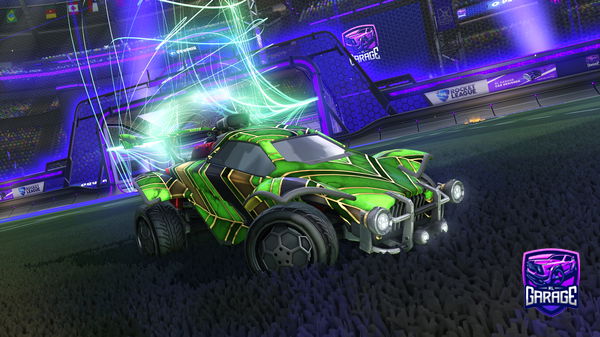 A Rocket League car design from Xianum