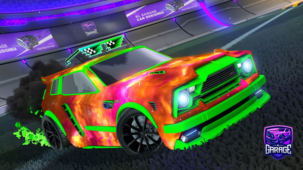 A Rocket League car design from Anonyeemous